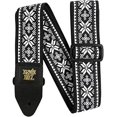 thumbnail image 2 of Ernie Ball Jacquard Guitar Strap - Midnight Blizzard, 2 of 2
