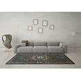 thumbnail image 3 of Ahgly Company Indoor Rectangle Persian Light Blue Traditional Area Rugs, 8' x 12', 3 of 4