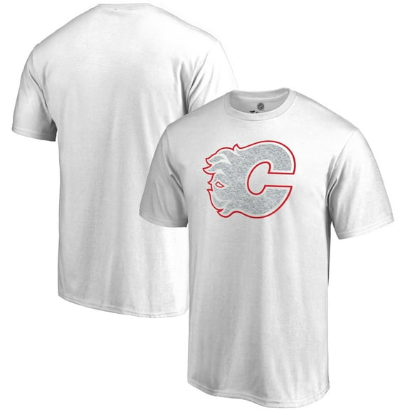 Men's White Calgary Flames Whiteout T-Shirt