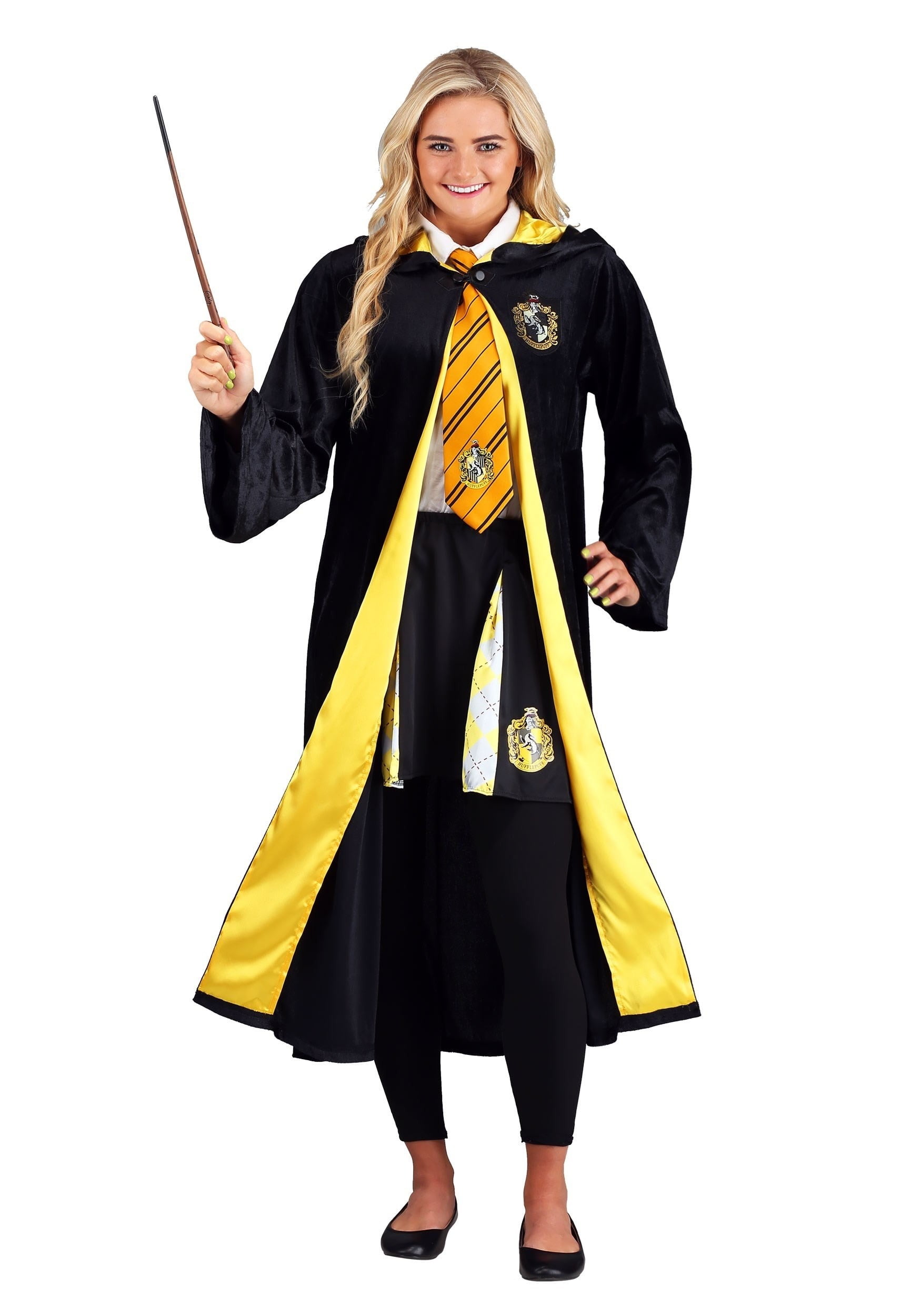 Adult Cosplay Robe Cloak Gryffindor Slytherin Hufflepuff Cloak Halloween Costume 