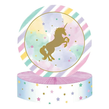 Unicorn Sparkle Centerpiece - Party Supplies - 1 Piece