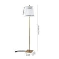 thumbnail image 4 of SAFAVIEH Geralt 69 in. Classic Contemporary Floor Lamp, Gold, 4 of 6