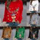 thumbnail image 2 of Suéter con estampado 3D para hombre y mujer, jersey con cuello redondo, ropa de otoño e invierno, 2 of 5