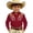 AB456 Red, variant on Tisuna Kids Boy'S Western Cowboy Long Sleeve Shirts Breathable Lapel Collar Floral Print Tops Boys Daily Wear Fall Shirts Size 4-5 Years