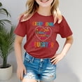 thumbnail image 2 of Gerichy Summer Short T-Shirts for Girls Short Sleeve Exceptional Educator Letter Print T Shirt Girls Short Sleeve Tee Crewneck Tops Casual Fit Basic Shirts For Teen Kids Girls Short Sleeve Tees, 2 of 4