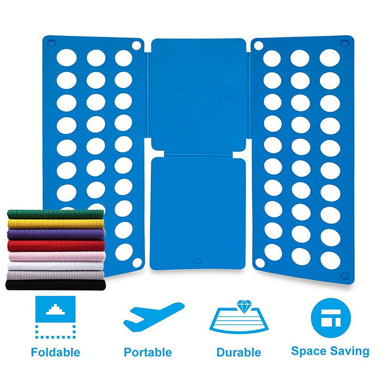 Clothes Folder Folding Board Laundry Organizer T-Shirt Fast Fold Flip  Adjustable
