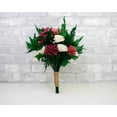 thumbnail image 6 of Raw Sola Wood Flowers - Centerpiece/Vase/Pot/Bouquet Fillers - -Leather Leaf Green, 6 of 6