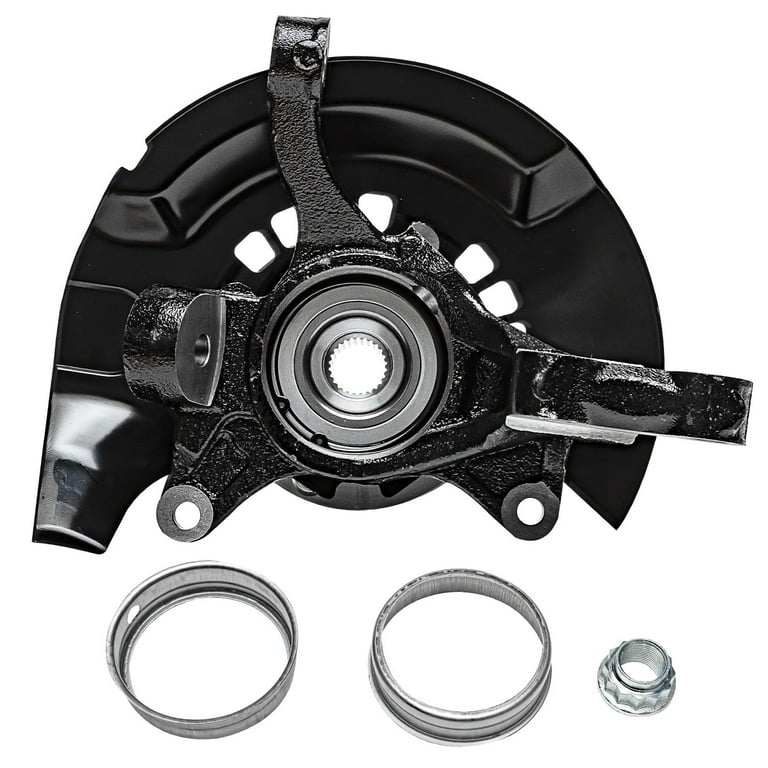 Front Steering Knuckle A-Premium Steering Knuckle & Hub Assembly - Passenger Side For 2004-2006 Toyota Camry/Lexus ES330 Front Steering Knuckle & Wheel Bearing Hub Assembly - Foto 6