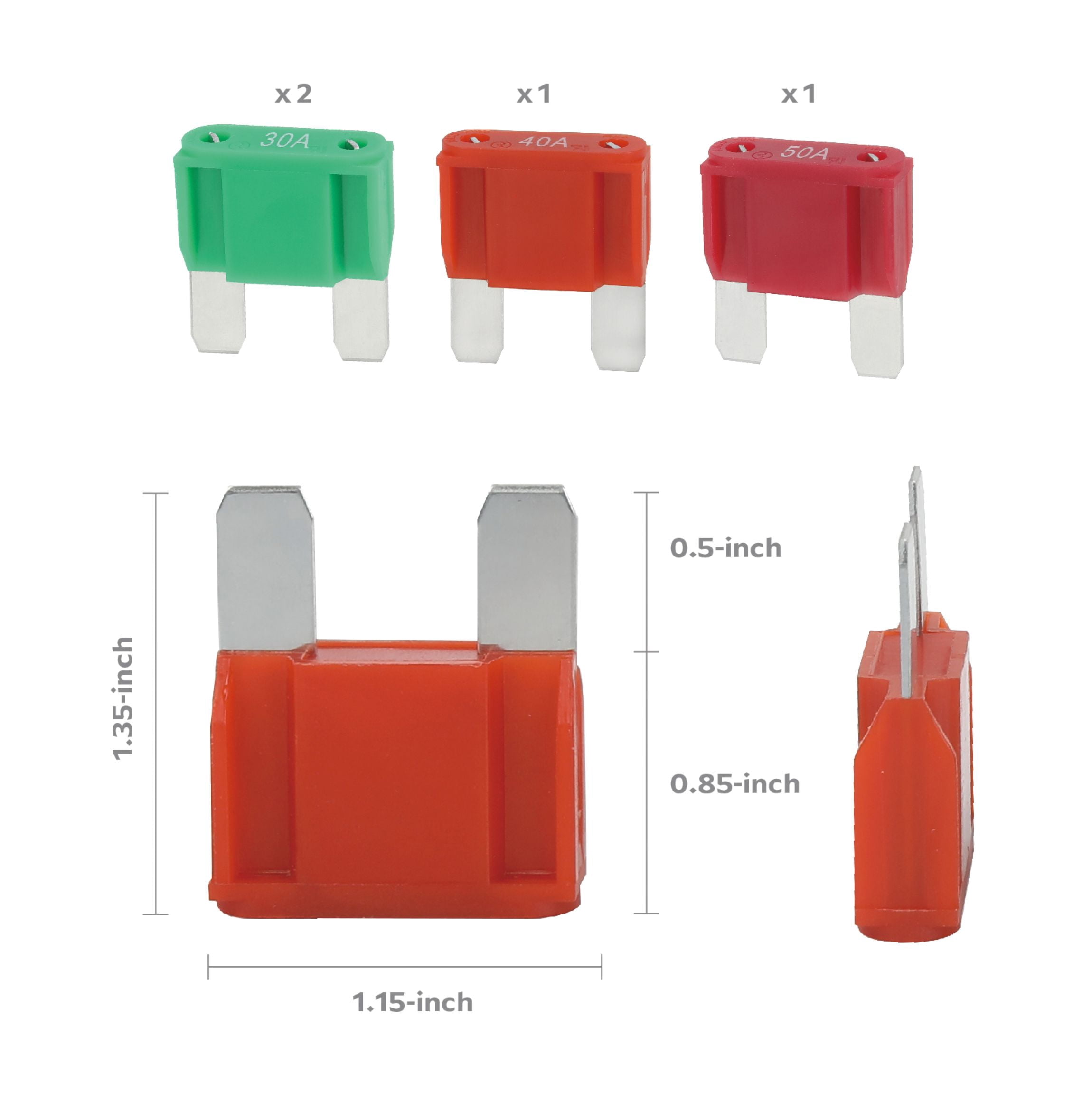 EverStart ATM/MAX Automotive Fuse Repair Kit with Fuse Tester, 64-Piece