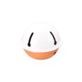 thumbnail image 4 of Jingle Bells, 40mm 5pcs Craft Bells with Star Cutouts for DIY, White/Orange, 4 of 6