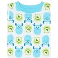 thumbnail image 2 of Monsters Inc. Baby Boy T-Shirt, Short, and Pants Pajama Set, 4-Piece, Sizes 9M-24M, 2 of 3
