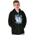 thumbnail image 4 of Cool Urban Rich Popeye Self Made Zip Hoodie Sweatshirt Men Brisco Brands S, 4 of 6