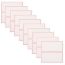 HOMEMAXS 50 Pcs Table Place Cards for Seating   Name Tags Table Tent Cards Delicate Folding Place Cards Elegant Table Place Cards