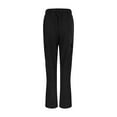 thumbnail image 5 of Sngxgn Women's Wide Leg Sweatpants Fall Casual High Wasited Pants(Black,L), 5 of 6