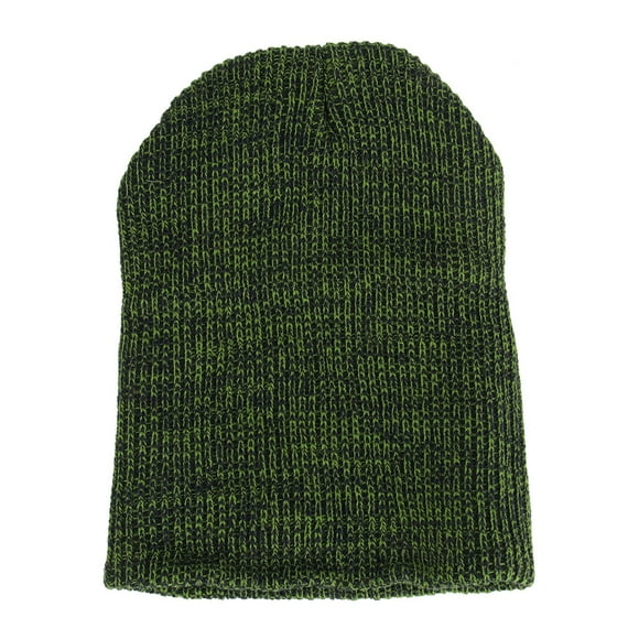 KAKOWELY Slouchy Winter Hats Knitted Beanie Caps Warm Ski Hat Men Hip-Pop Beanie (Army Green),9.84"X6.89"X0.39"