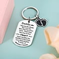 thumbnail image 4 of New Dad Gift Keychain for Men Him New Daddy to Be Gifts for Husband Boyfriend from Wife New Mommy Baby Announcement Pregnancy, 4 of 7