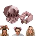 thumbnail image 3 of Juego de funda para rizador de pelo con rizador de calor, artefacto para cabello rizado perezoso para dormir con ondas grandes, 3 of 5