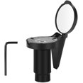 thumbnail image 1 of Rearview mirror - E-bike mirror - Bicycle rearview mirror - Convex mirror - Mini rearview mirror - 360° Rotation - Waterproof - High Definition - Acrylic Mirror - Suitable for straight - Curved, 1 of 5