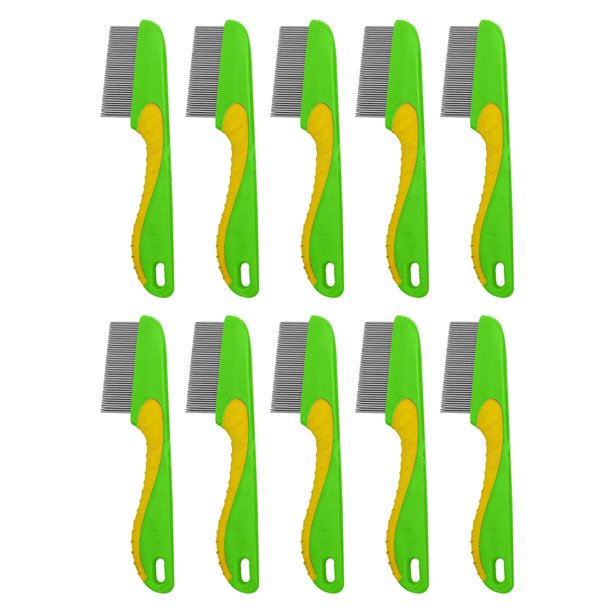 Peine Antipulgas Para Perros Y Gatos. Dientes Suaves De Acero Inoxidable. Herramienta Para Eliminar Pulgas Y Cuidar El Pelaje De Forma Regular.