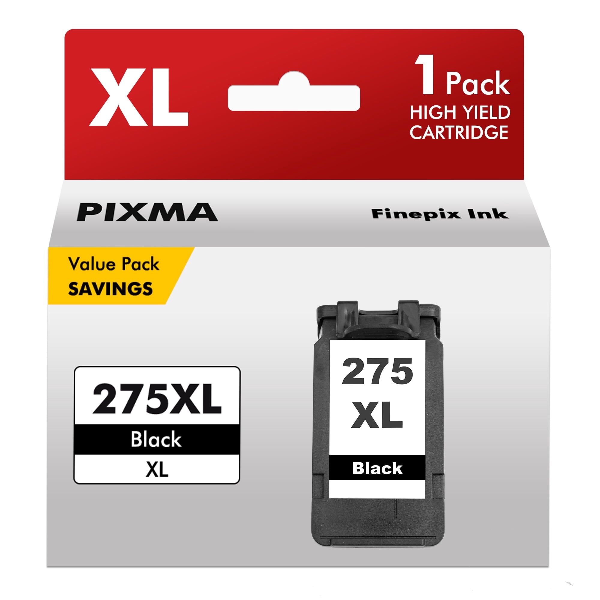 FITU WORK Canon Ink Cartridges, PG-245XL Black, Remanufactured