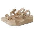thumbnail image 3 of Sandalia FitFlop Skinny II Glitterdust con Correa en Z Platino Talla 10 Mediana, 3 of 7