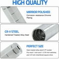 thumbnail image 5 of Oil Pressure Switch Socket 3/8" Drive or 1 1/8" hex Fits 1" and 1 1/16" Switches Up to 2 5/8" Long Oil Pressure Switches Oil Pressure Sending Socket Sliver, 5 of 13