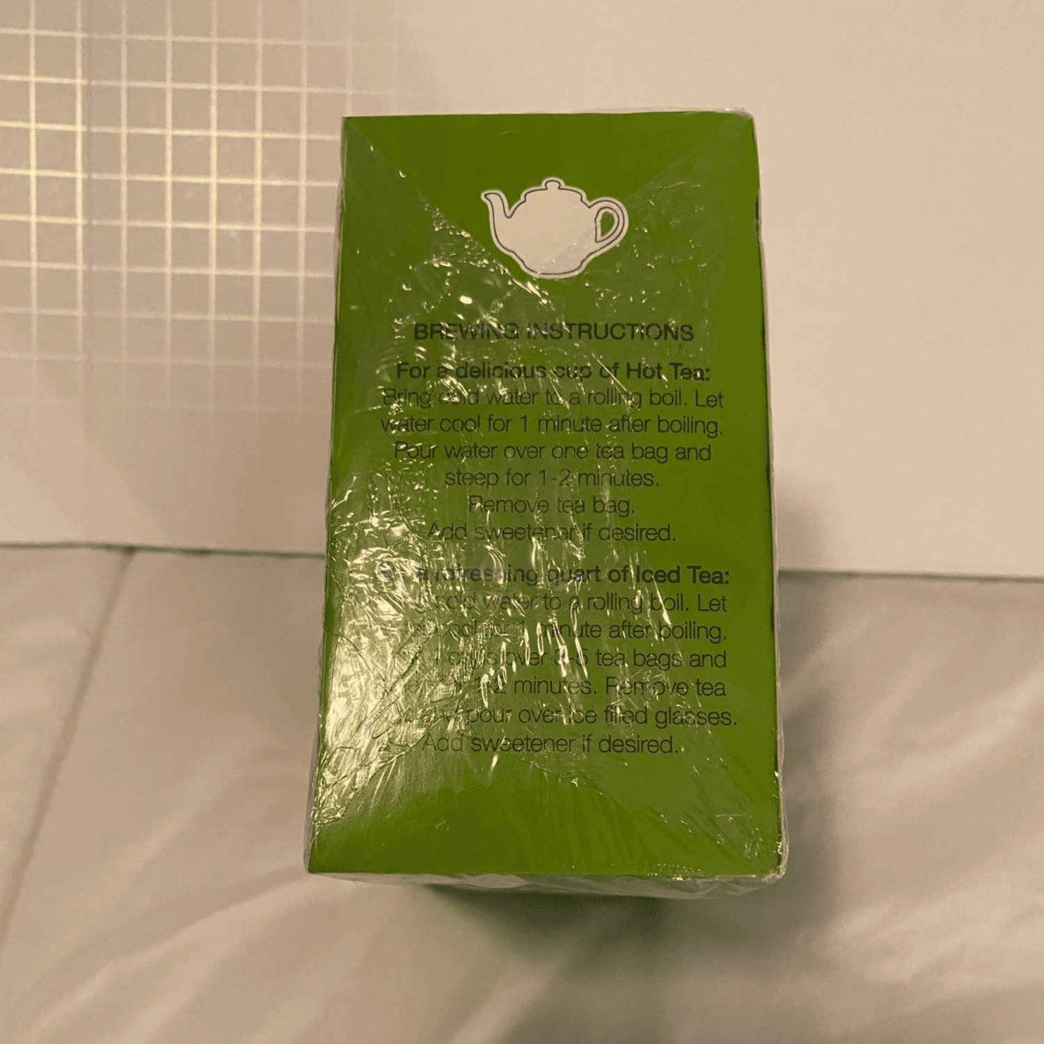 Trader Joe’s Green Tea 48 Tea Bags 3.4 oz / 96g- Pack of 2