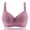 Purple, variant on Azrian Womens Plus Size Bras,Womens Solid Lace Lingerie Bras Plus Size Underwear Bralette Bras Comfortable Bra