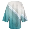thumbnail image 4 of Summer Saving Clearance AXXD Womens Cover Ups for Swimwear Floral Print Puff Sleeve Kimono Cardigan Loose Chiffon Cover Up Tops, 4 of 5