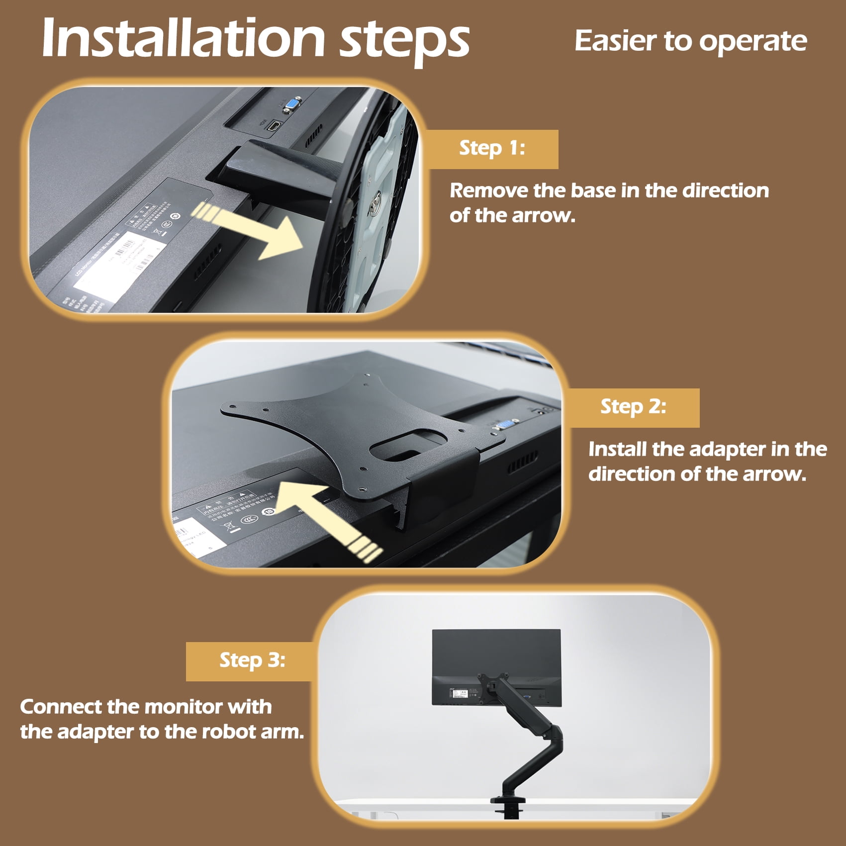 モニター台 Acer 240 r R240HY Monitor Stands Compatible with Acer ACER SB0-Series, HA0