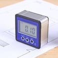 thumbnail image 3 of Digital Horizontal Angle Meter Digital Protractor Inclinometer Electronic Level Box Magnetic Base Measuring Tools Blue, 3 of 7