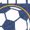 HEATHER NAVY, variant on Instant Message - Game On Soccer Fitted Short Sleeve Graphic T-Shirt