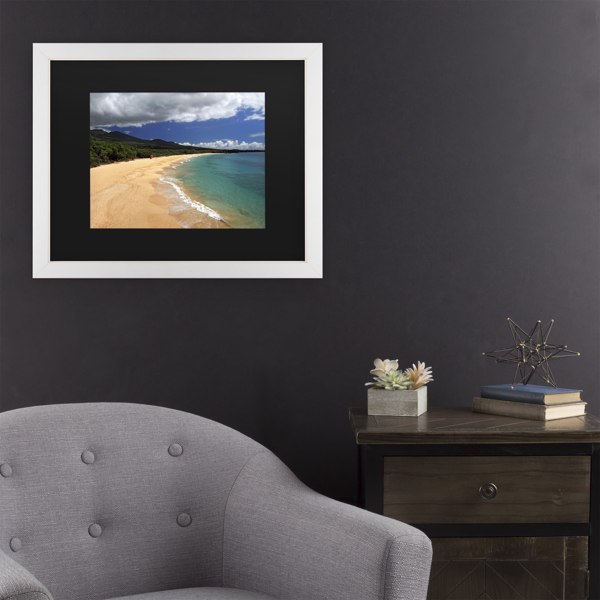 Trademark Fine Art 'Makena Maui' Canvas Art by Pierre Leclerc