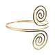 thumbnail image 2 of Pulsera de brazo superior, pulseras de mujer, brazalete con espirales multicapa, accesorios para C dorada, 2 of 9