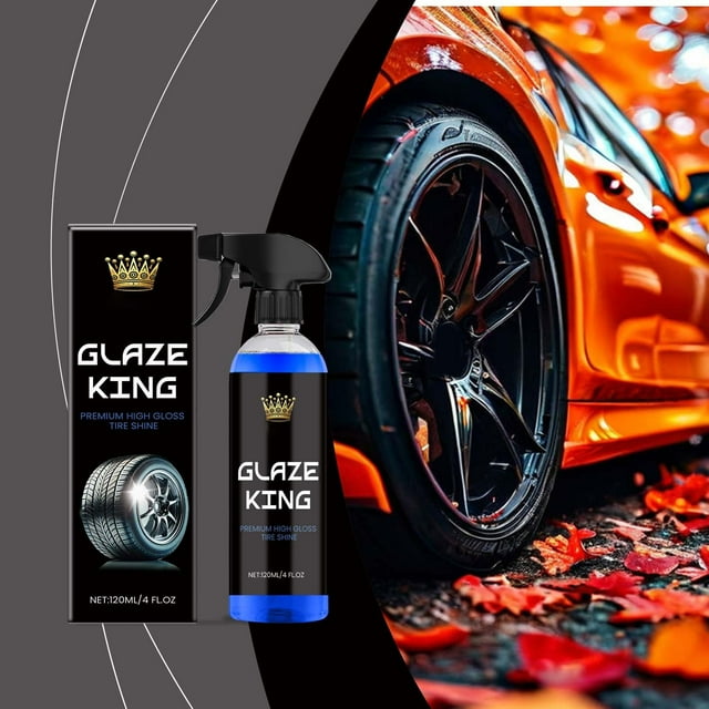 BotaniNest Car Tire Brightening Spray Aging Fast No Suitable For Various Models Of Tire Care 120ML