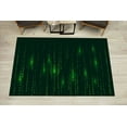 thumbnail image 5 of Binary Code Rugs, Computer Science Rugs, Black and Green Rug, Matrix Code Rug, Software Rug, Modern Rugs, Soft Carpet, Cool Rug, Hallway Rug, 3.3'x5' - 100x150 cm, 5 of 9