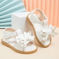 thumbnail image 6 of Ymyiu Baby Girl Summer Shoes Boys Girls Sandals Open-Toe Summer Outdoor Unisex Child Sport Sandals Athletic Lightweight Toddler Little Kid Big Kid Size 9.5 (White,Toddler 9.5), 6 of 9