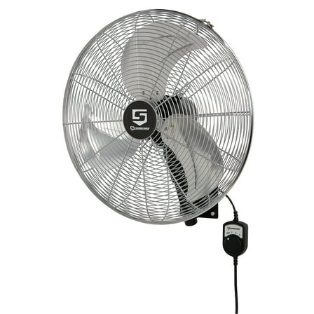 Strongway 20in. Oscillating Wall-Mount Fan, 3600 CFM