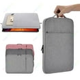 thumbnail image 2 of Handbag Sleeve Case for Samsung Galaxy Tab A9 Plus 11 Inch S9 FE 10.91 S9 S8 S7 11'' Tablet Storage Bag Pouch Cover with Pockets Light Grey iPad Pro11 2020 2018, 2 of 6