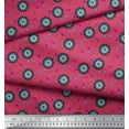 thumbnail image 3 of Soimoi Polyester Crepe Fabric Dart Board Sports Print Sewing Fabric Yard 42 Inch Wide, 3 of 3