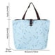 thumbnail image 5 of Bolsa de tela portátil para compras, plegable, Oxford, 600D, resistente e impermeable, reutilizable, ideal para ir al supermercado y al mercado. Aestivo | Azul cielo | AESTIVO, 5 of 8