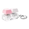 thumbnail image 1 of Modular Keyboard Fidget Toy — Shape-Changeable Keyboard Clicker Fidget Keychain, Relieve Anxiety for Adults at Work School Travel Home (Not Ligh Up, Random), 1 of 9