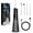 Black, variant on Cordless Water Flosser Dental Teeth Cleaner, 5 Modes & 40-Day Battery, Portable Rechargeable Oral Irrigator for Home and Travel, Removable 300ML Water Tank for Easy Clean, IPX7 Waterproof, White
