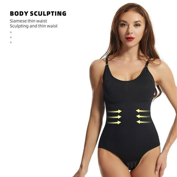 Buy Finlin Women's Body Shaper Waist Trainer Control Tummy Shapewear  Bodysuit Black Online at desertcartSeychelles
