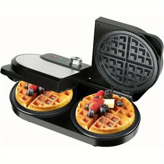 Cuisinart Electric Double Belgian Waffle Maker with Flip Plates