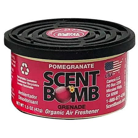 Scent Bomb Pomegranate Air Freshener, Universal