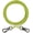 Green, variant on Dog Tie Out Cable - Chew Proof Steel Wire Lead - Tangle Free Chain for Pups - Leash with Interchangeable Handles for Small to Medium Dogs Up to 45lbs, Red,10ft