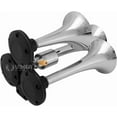 thumbnail image 3 of Vixen Horns Train Horn Kit for Trucks/Car/Semi. Complete Onboard System- 150psi Air Compressor, 0.5 Gallon Tank, 3 Trumpets. Super Loud dB. Fits Vehicles like Pickup/Jeep/RV/SUV 12v VXO8705/3311, 3 of 10