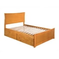 thumbnail image 4 of Metro Platform Bed with Matching Foot Board with 2 Urban Bed Drawers, Multiple Colors and Sizes, 4 of 10