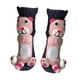 thumbnail image 4 of Calcetines de animales, regalos de , divertidos, gruesos y suaves, calcetines de tubo medio para el dormitorio y el hogar. Gatito morado, 4 of 8